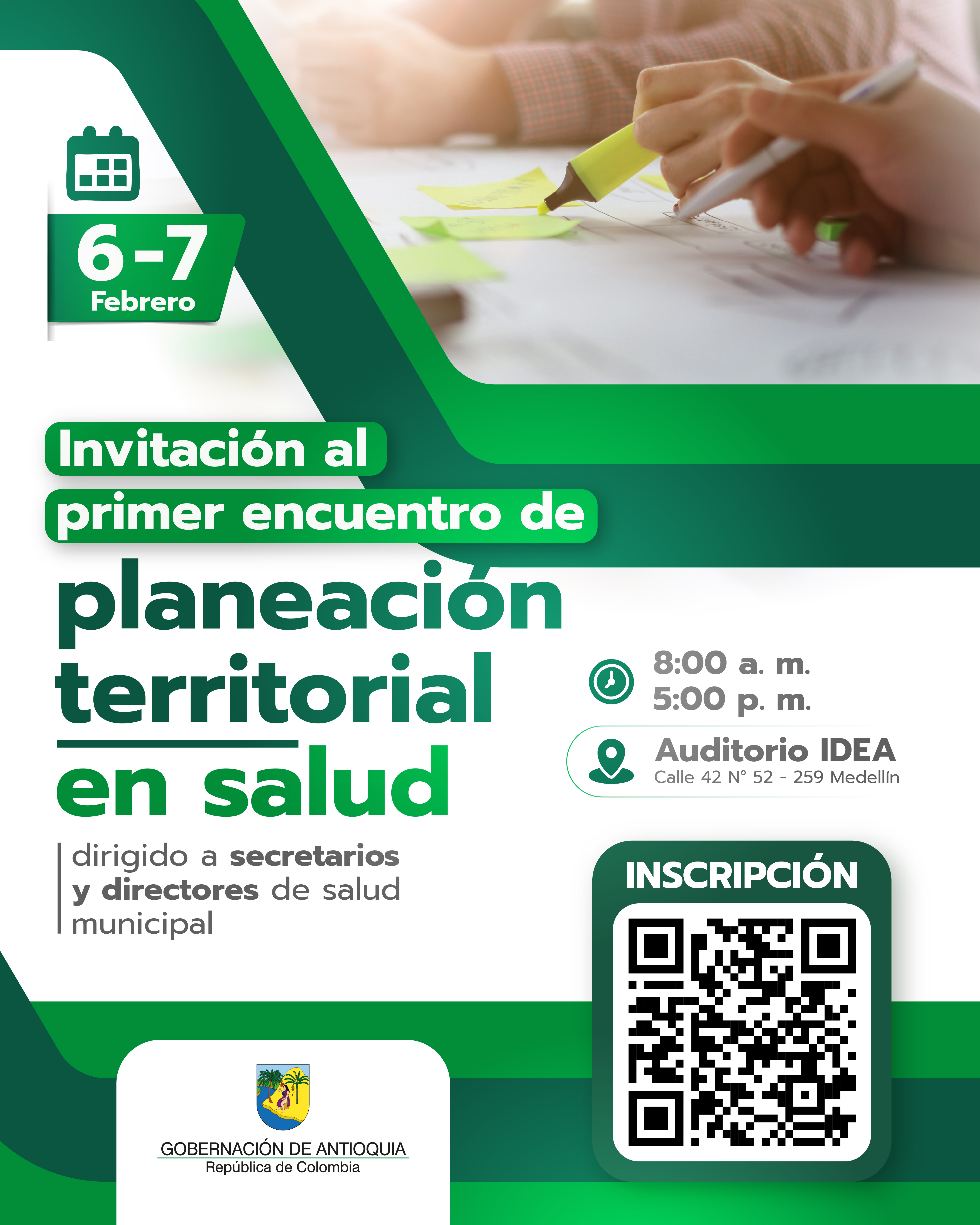 Encuentro de planeación en salud Secretarios de Salud y Gerente ESE Hospitales