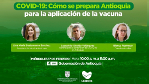 COVID-19: cómo se prepara Antioquia para la aplicación de la vacuna